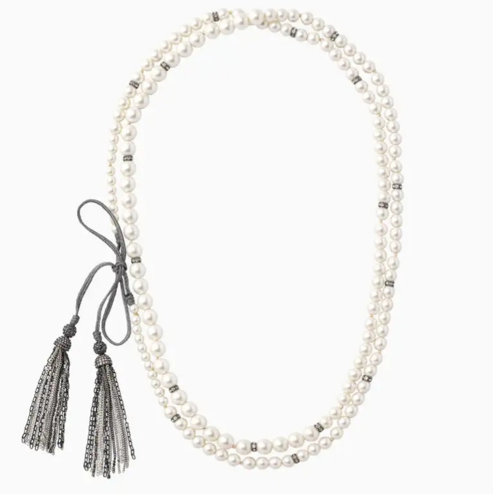 Stunning pearl NIB stella&dot necklace